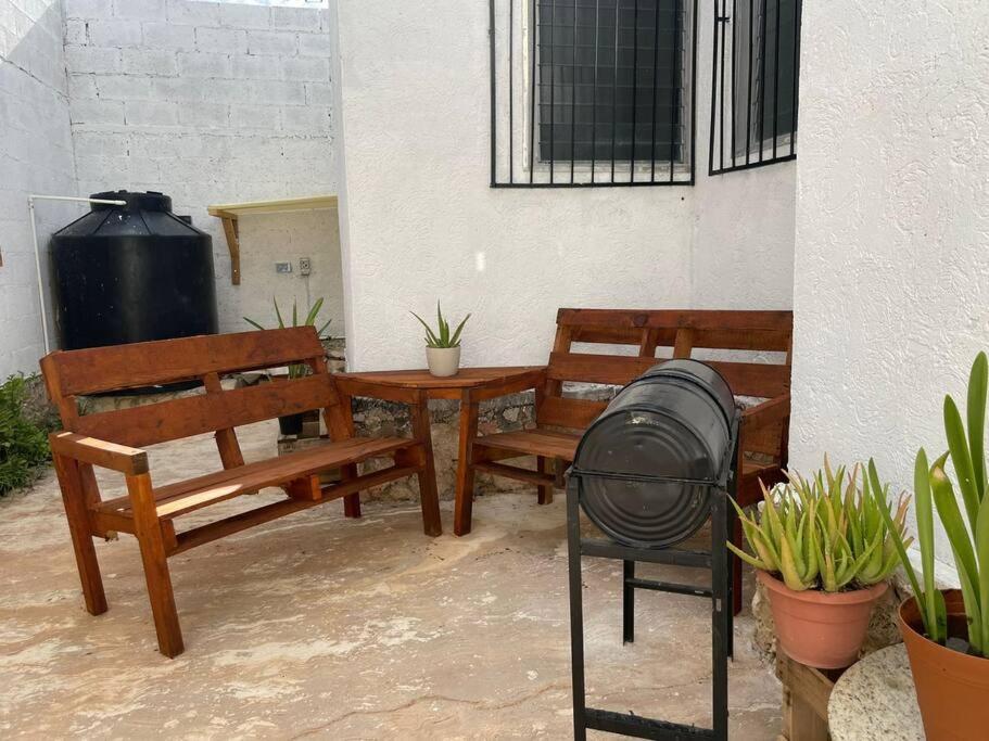 Casa en Puesta del Sol/Excelente Ubicación/2 Hab/Wifi/Netflix/Super comoda Vila Mérida Exterior foto