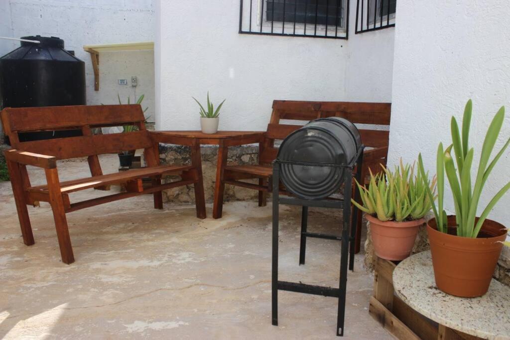 Casa en Puesta del Sol/Excelente Ubicación/2 Hab/Wifi/Netflix/Super comoda Vila Mérida Exterior foto