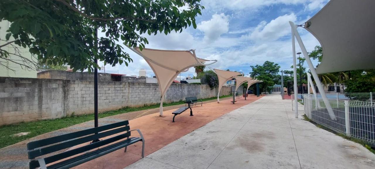 Casa en Puesta del Sol/Excelente Ubicación/2 Hab/Wifi/Netflix/Super comoda Vila Mérida Exterior foto